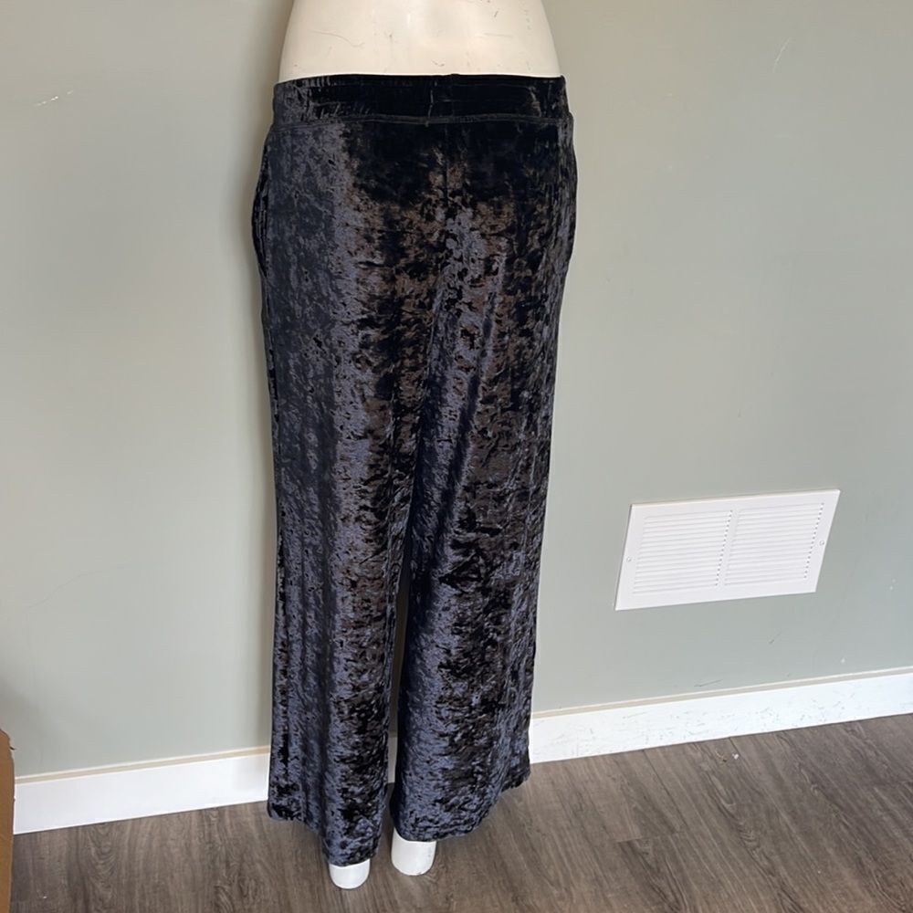 HUE women’s .velvet pants NEW - Picture 2 of 4